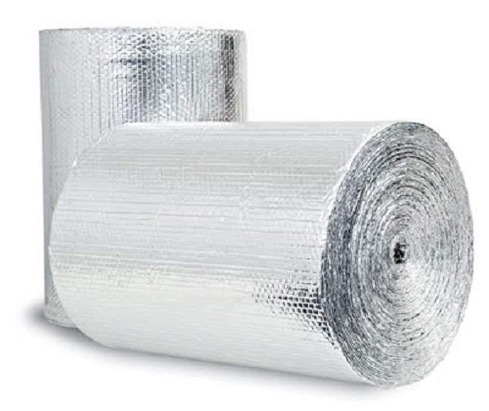 Energy Star Rated Foam Core Reflective Insulation Roll for Garage Doors - Double Foil, 21