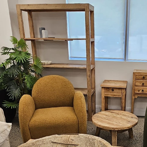 Snugg Swivel Chair - 360 Degree Rotating Modern Accent Chair in Mustard Yellow for Living Room, Bedroom, or Office