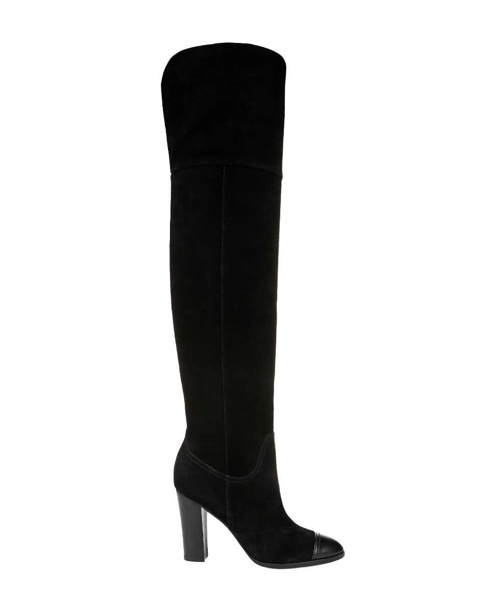 Conrad Women's Over The Knee Boots - Stylish High Heel Thigh High Boots for Women, Fashionable Winter & Fall Booties - Perfect for Parties, Dates & Night Out