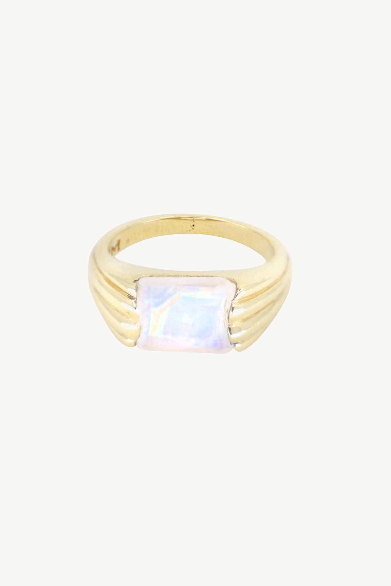 Alchemy Moonstone Gold Ring – Elegant 925 Sterling Silver Jewelry for Women, Perfect for Weddings, Parties & Everyday Wear