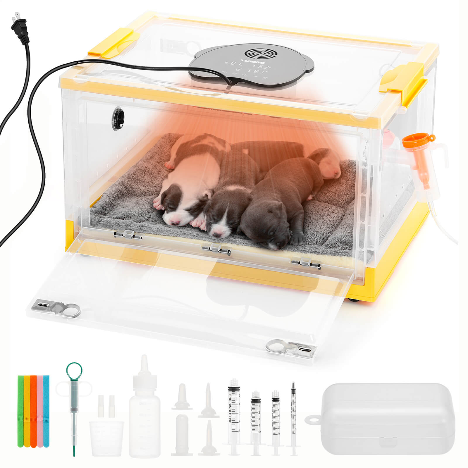 Open Box Neighborhood Pet Incubator - Portable Egg Hatcher for Chicken, Duck & Quail Eggs - Perfect for Home Poultry Farming & Classroom Science Projects