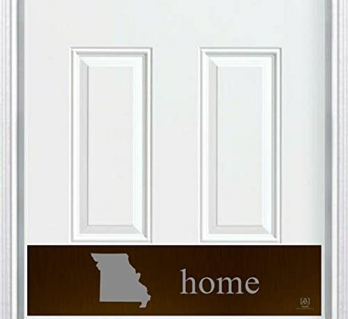 Engraved Door Kick Plate - Oil Rubbed Bronze, 8x32 Inch for Home Protection