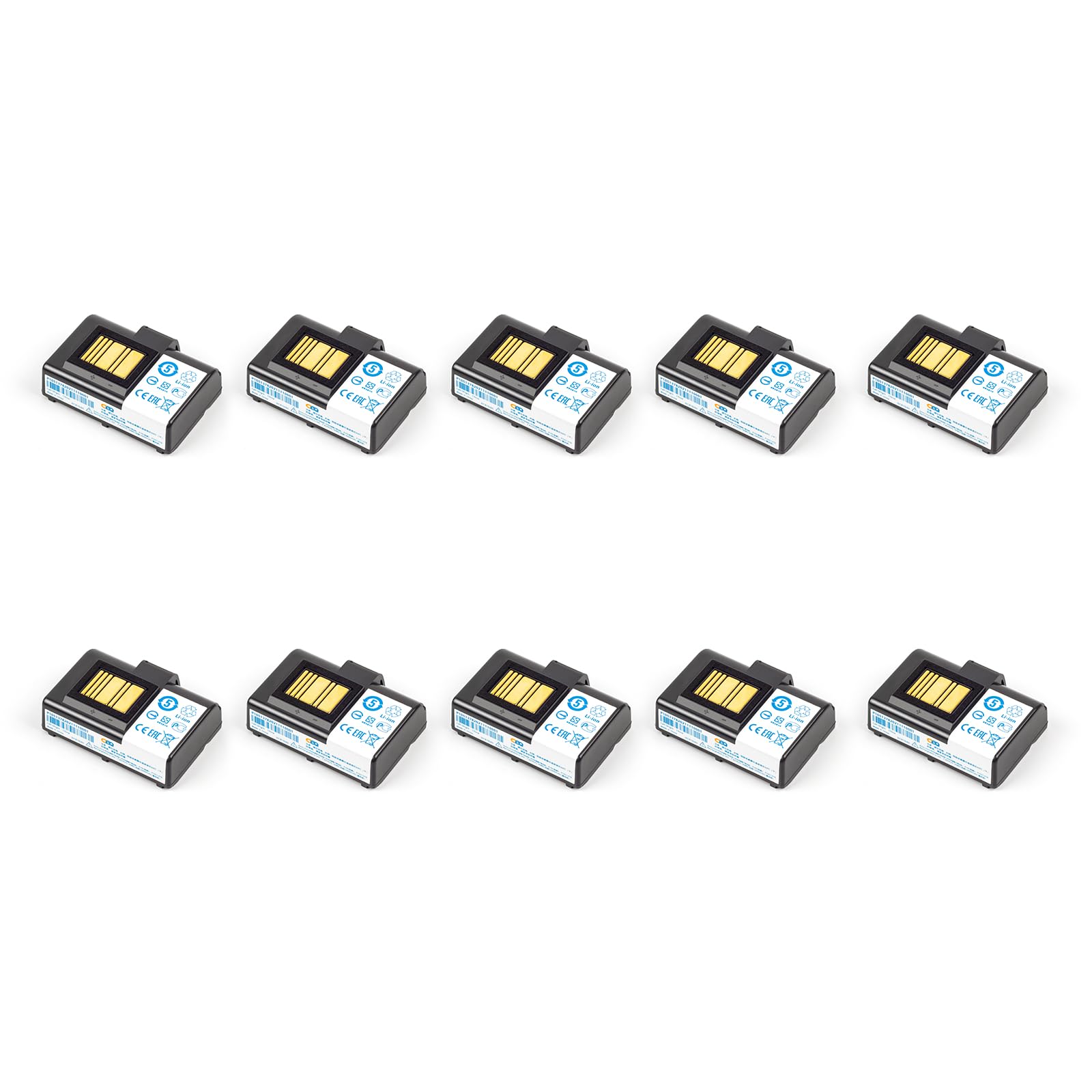 Zebra Printer Battery 3400mAh - 10PCS for ZR638/QLN320/Q520 Series - Power for Mobile Printing
