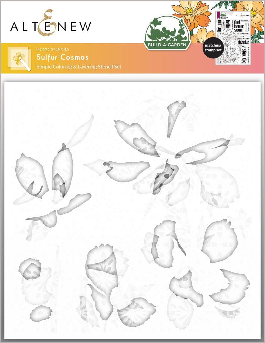 Sulfur Cosmos Flower Seeds & Die Bundle for Garden Planting - Perfect for Home Gardens, Landscaping, and DIY Floral Projects
