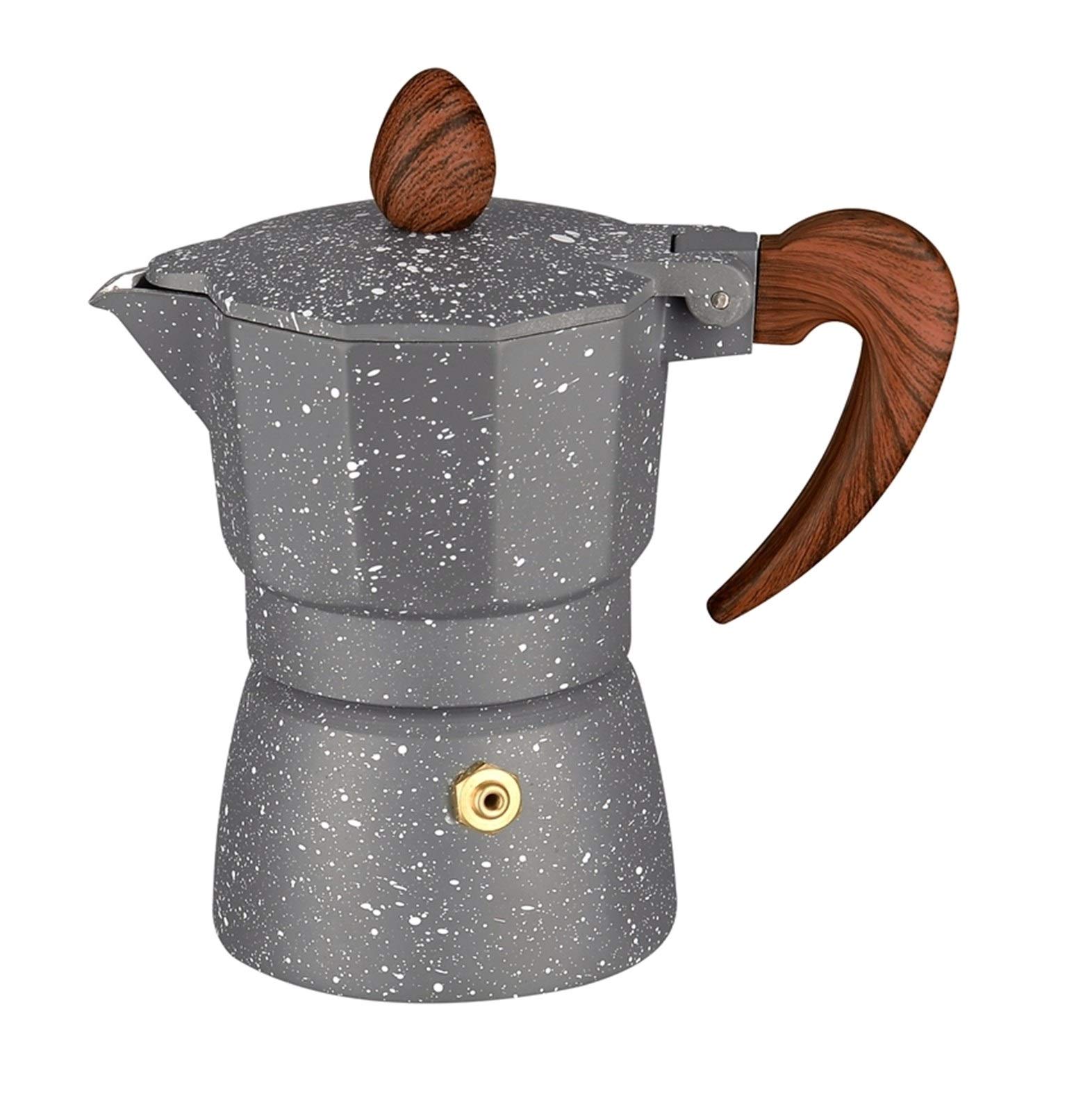 Premium Fuxwlgs Mocha Coffee Maker - 150ml Aluminum Filter Espresso Pot for Stovetop Brewing | Perfect for Home, Office & Camping Coffee Lovers