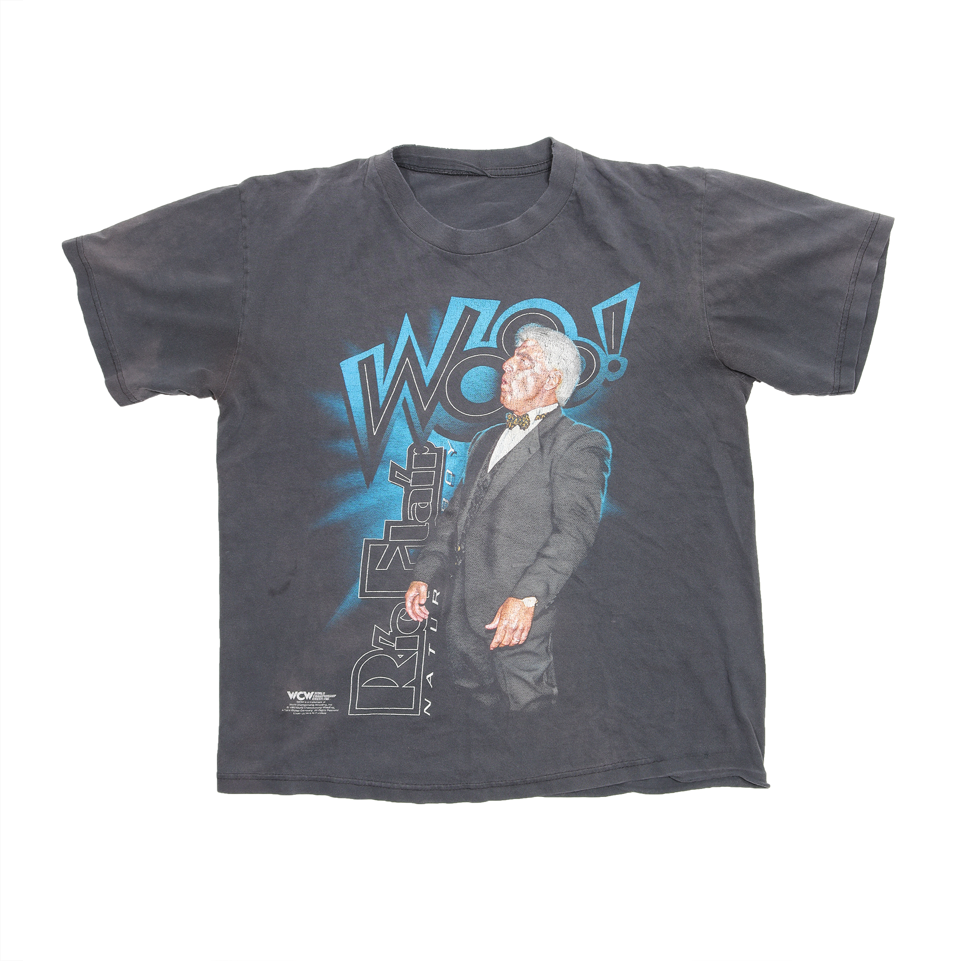 Vintage 1990s Ric Flair Wrestling T-Shirt - Retro WWE Wrestling Fan Apparel for Men & Women - Perfect for Wrestling Events, Cosplay & 90s Nostalgia Fashion