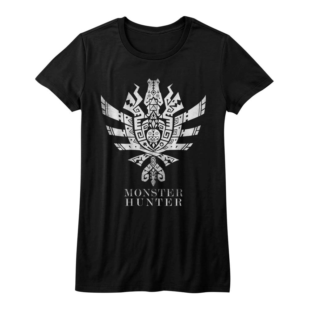 Monster Hunters MH4U Symbol T-Shirt for Kids | Cool Gaming Graphic Tee for Boys & Girls | Perfect for Cosplay, Gaming Events & Anime Conventions