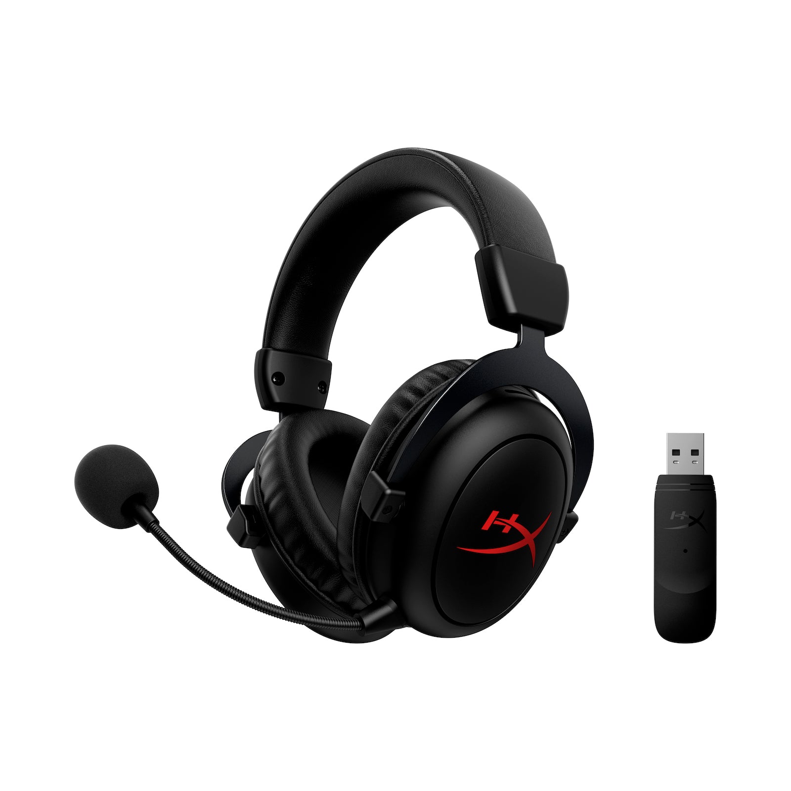 HyperX Cloud II Core Wireless Gaming Headset - 7.1 Surround Sound, Noise Cancelling Mic - Perfect for PC, PS4, PS5, Xbox Gaming & Online Meetings