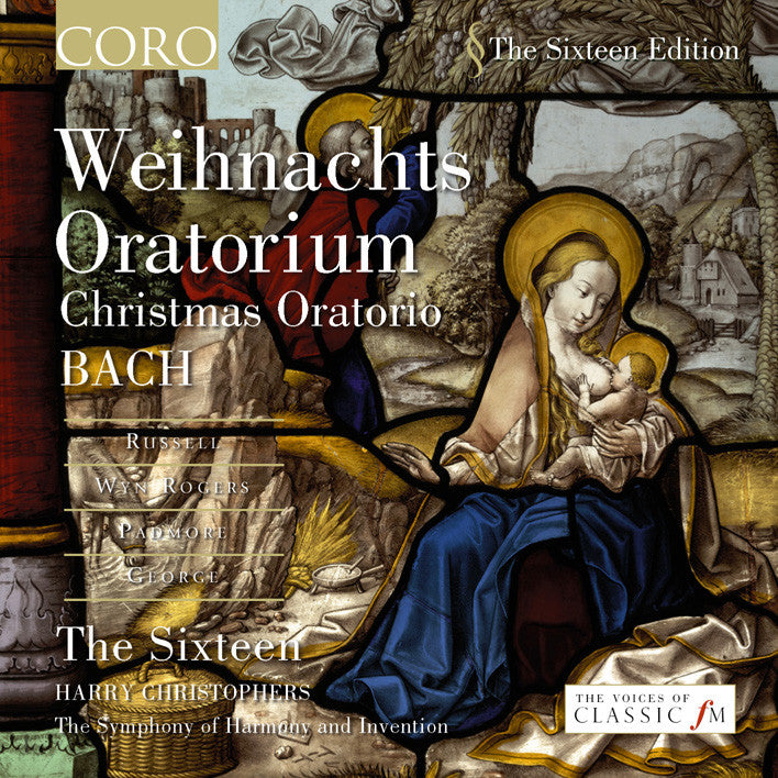 J.S. Bach Christmas Oratorio Album by The Sixteen - Sacred Choral Music for Holiday Celebrations & Classical Music Lovers