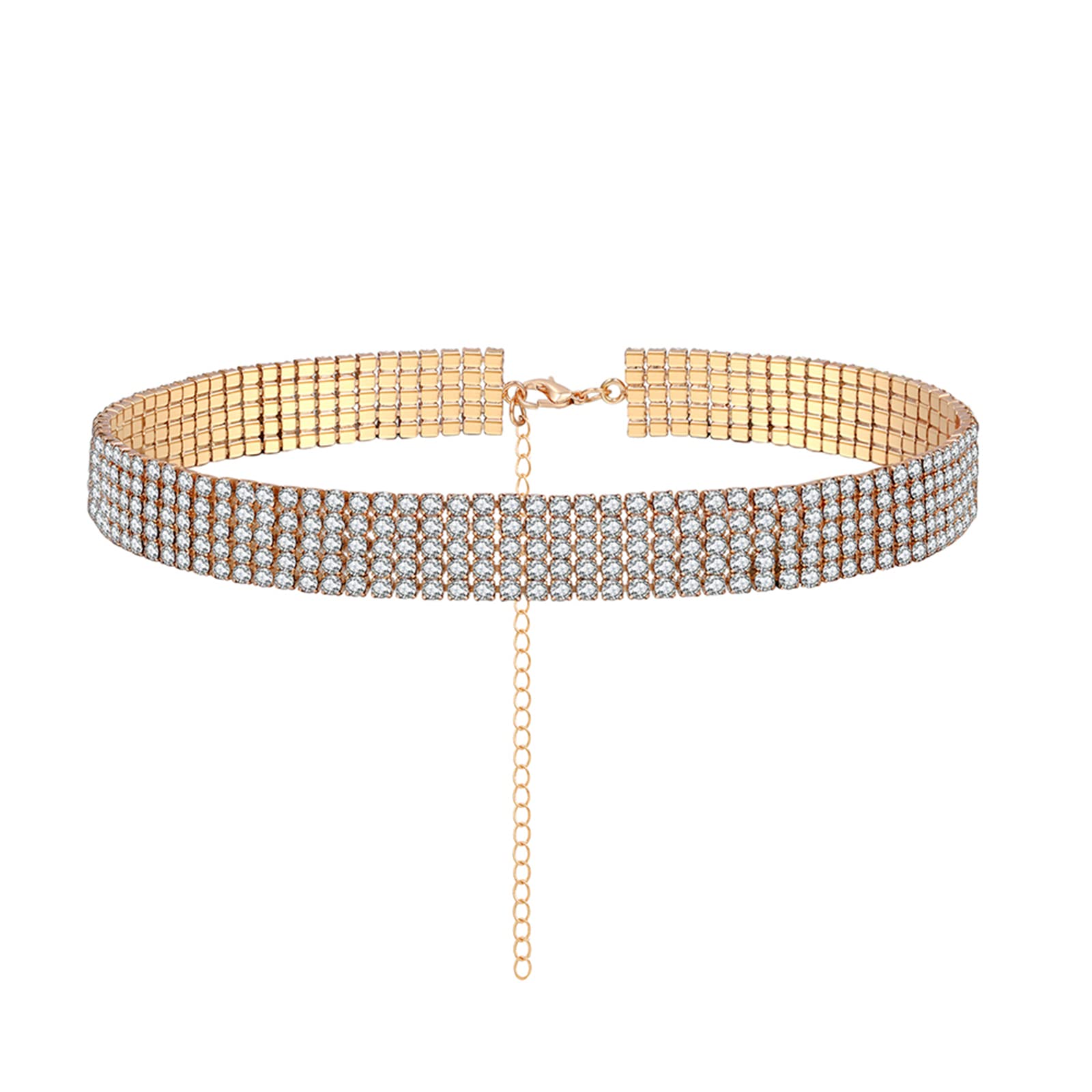 14K Gold Plated Long Chain Necklace for Women - Elegant Fashion Jewelry Gift, Perfect for Parties, Weddings & Everyday Wear