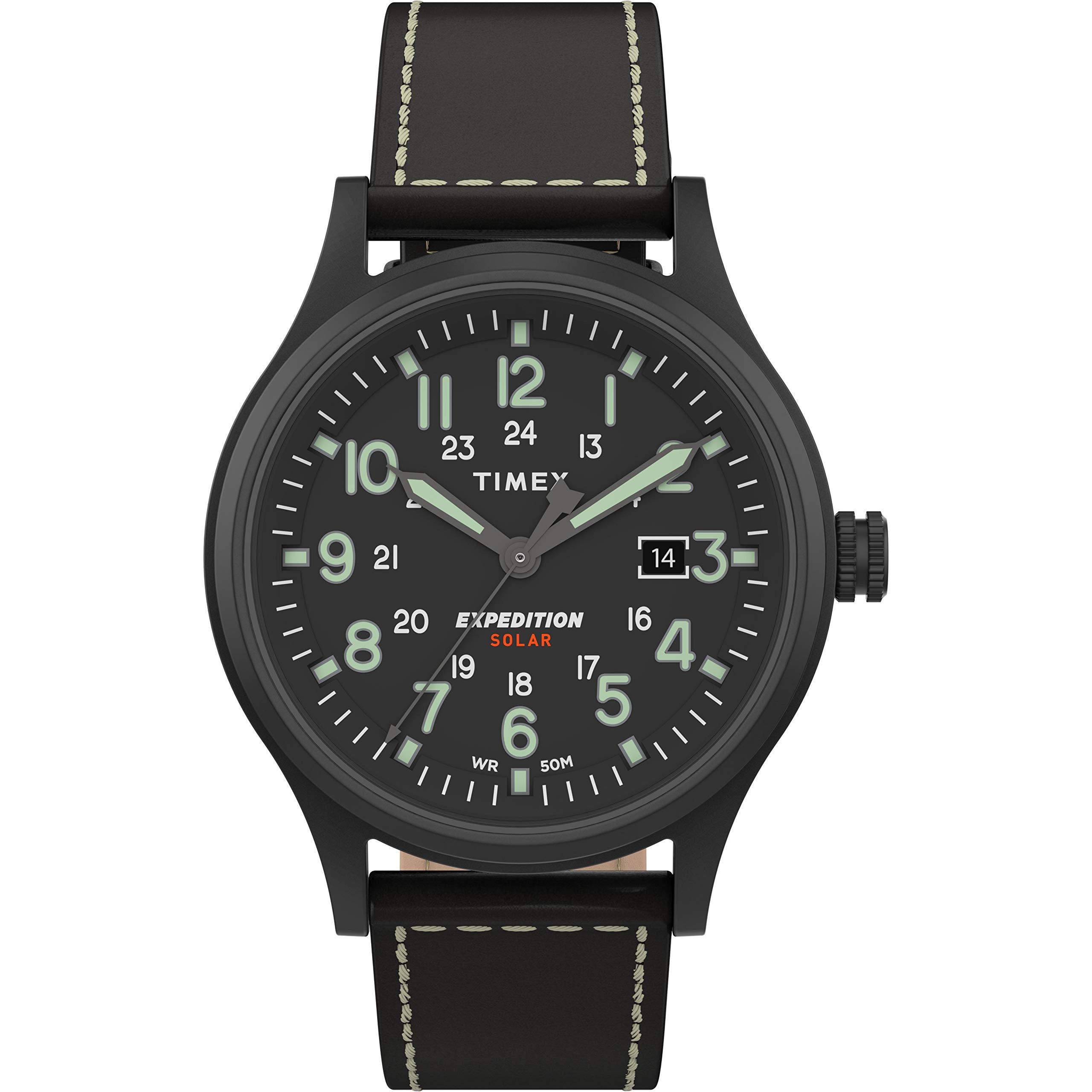 Timex Men's Expedition Scout 40mm Solar-Powered Watch - Durable Outdoor Watch for Hiking, Camping & Everyday Wear