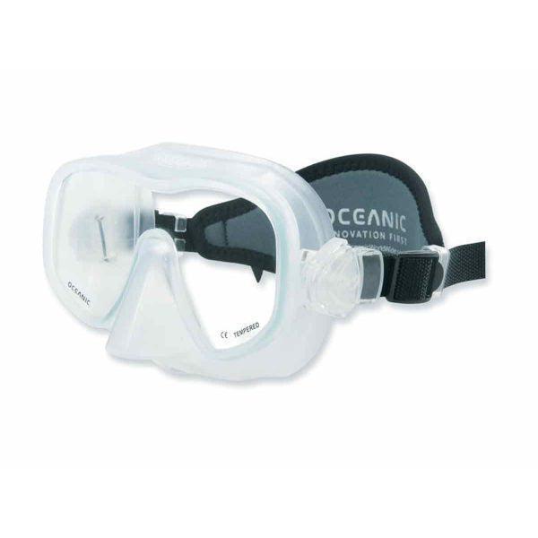 Premium Oceanic Shadow Single Lens Low Volume Frameless Dive Mask - Perfect for Scuba Diving, Snorkeling & Underwater Photography