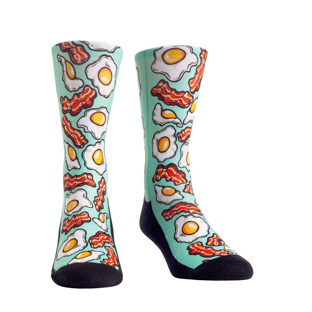 Rock 'Em Socks Food Buffet - Fun & Colorful Novelty Socks for Food Lovers | Perfect Gift for Chefs, Foodies & Sock Enthusiasts | Great for Cooking, Parties & Everyday Wear