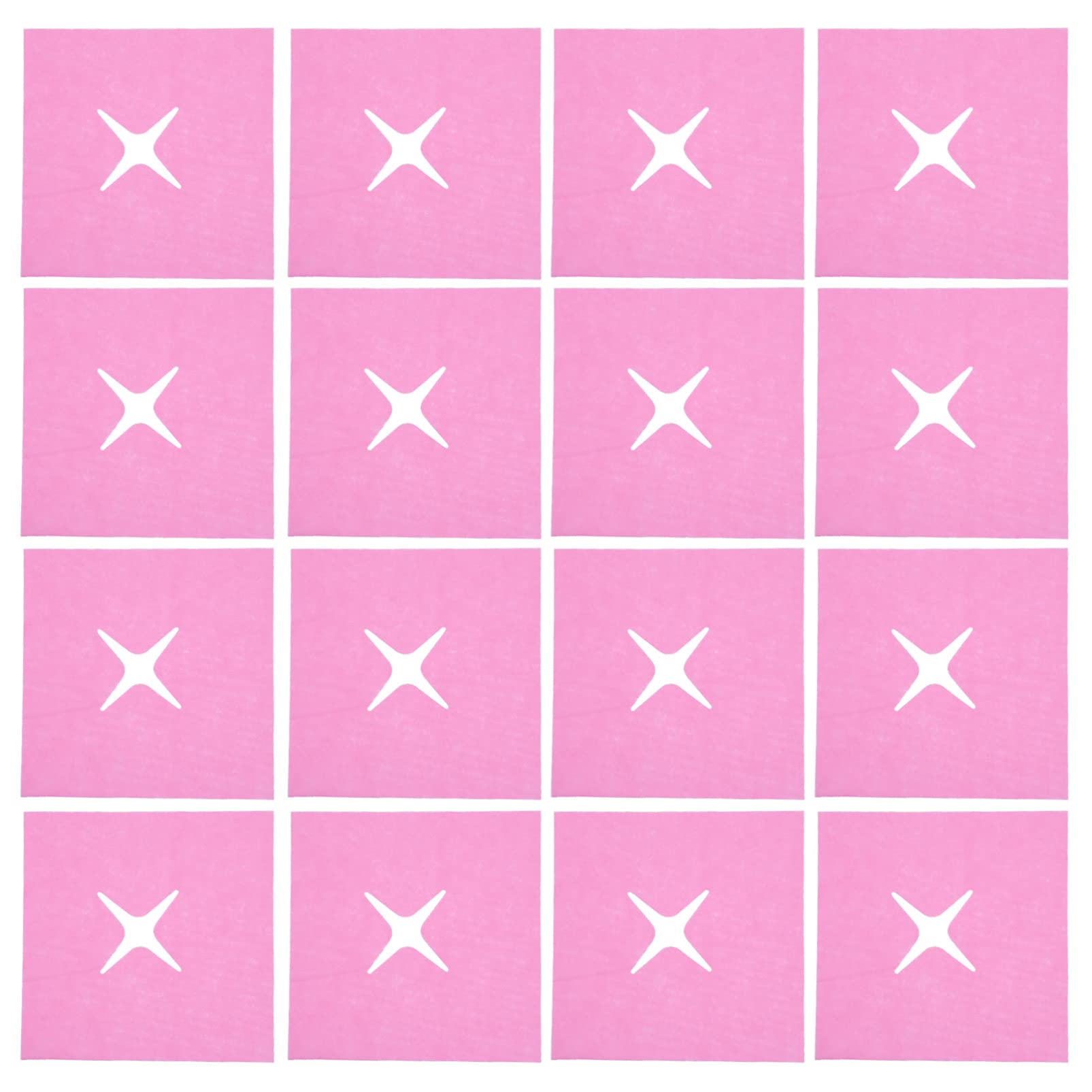 ARTIBETTER 100pcs Disposable Massage Headrest Covers - Face Rest Cradle Covers for Spa & Salon - Soft Pink Sleeping Lying Body Massage Face Pillow Pads - Ideal for Facial Treatments, Massage Therapy & Relaxation