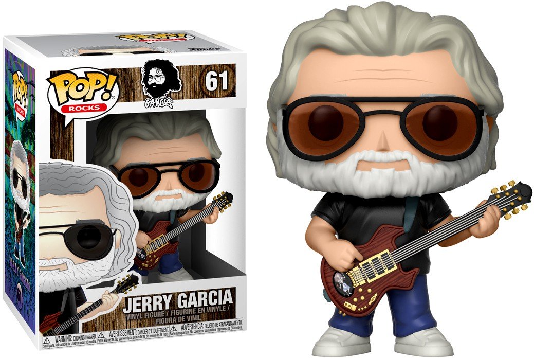 Funko Pop! Music: Jerry Garcia Collectible Vinyl Figure - Perfect for Grateful Dead Fans, Music Lovers & Pop Culture Collectors (Great Gift for Birthdays, Christmas & Home Decor)
