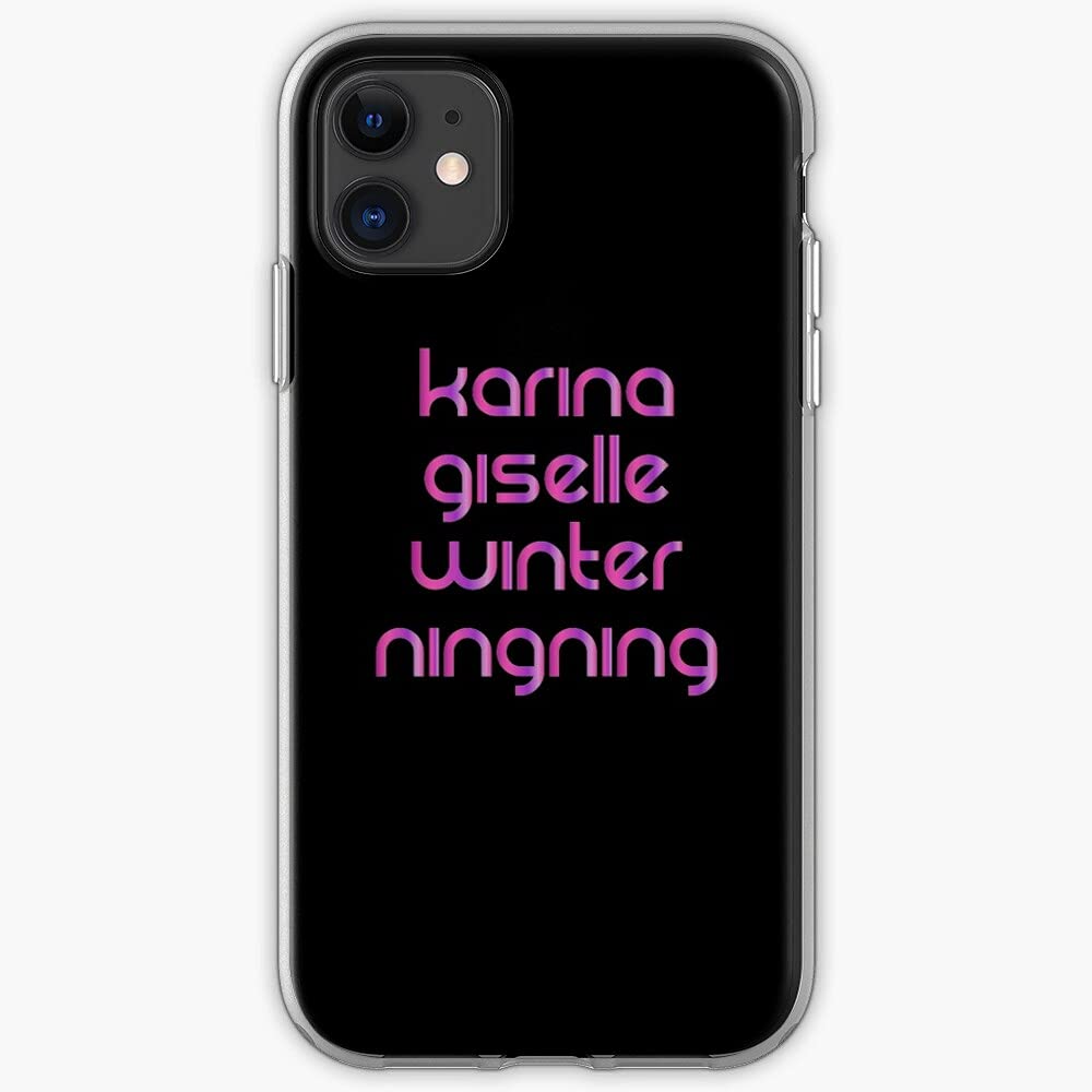 Aespa Ningning Karina Kpop Winter Phone Case for iPhone 7/8/SE 2020/XR/11/11 Pro/12 - Cute Protective Cover for Fans, Perfect Gift for Kpop Lovers - Use at Concerts, School, Work, Travel & Daily Life