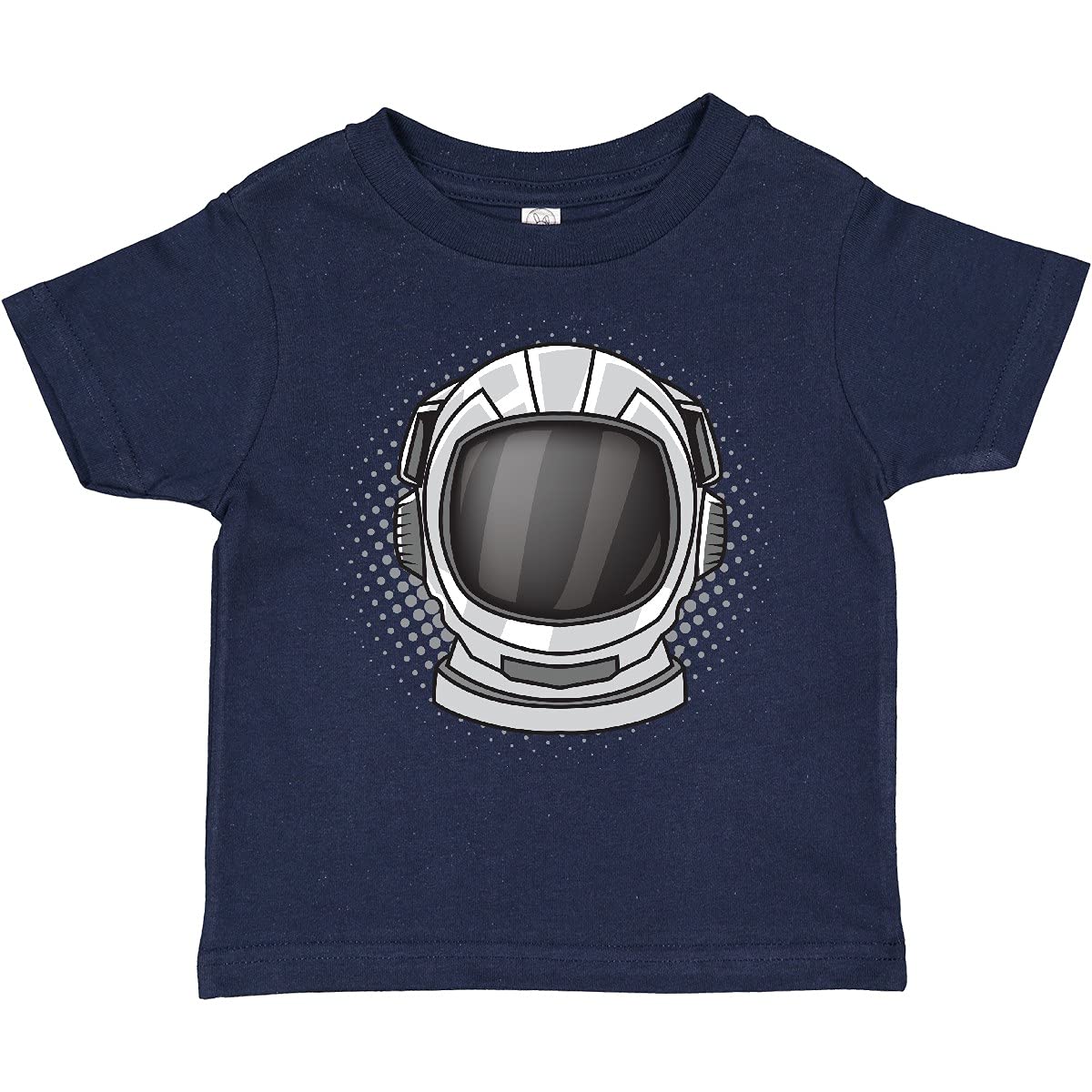 Inktastic Space Travel Astronaut Helmet Toddler T-Shirt - Cute Kids Graphic Tee for Boys & Girls - Perfect for Birthday, School & Playtime