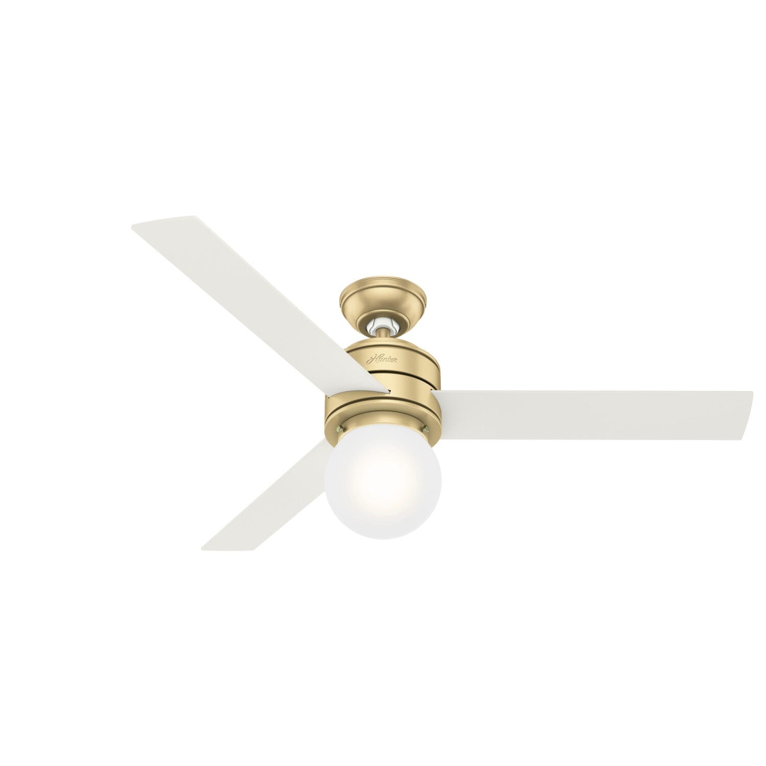 52 Inch Allison LED Light - Bright Modern Ceiling Fan with Remote Control for Living Room, Bedroom & Office