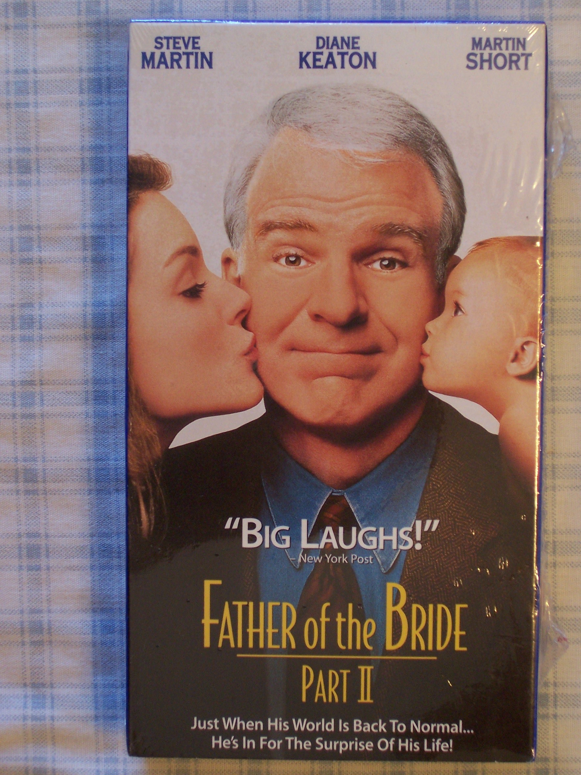 Father of the Bride Part II [VHS] - Classic Comedy Movie for Family Movie Nights & 90s Nostalgia