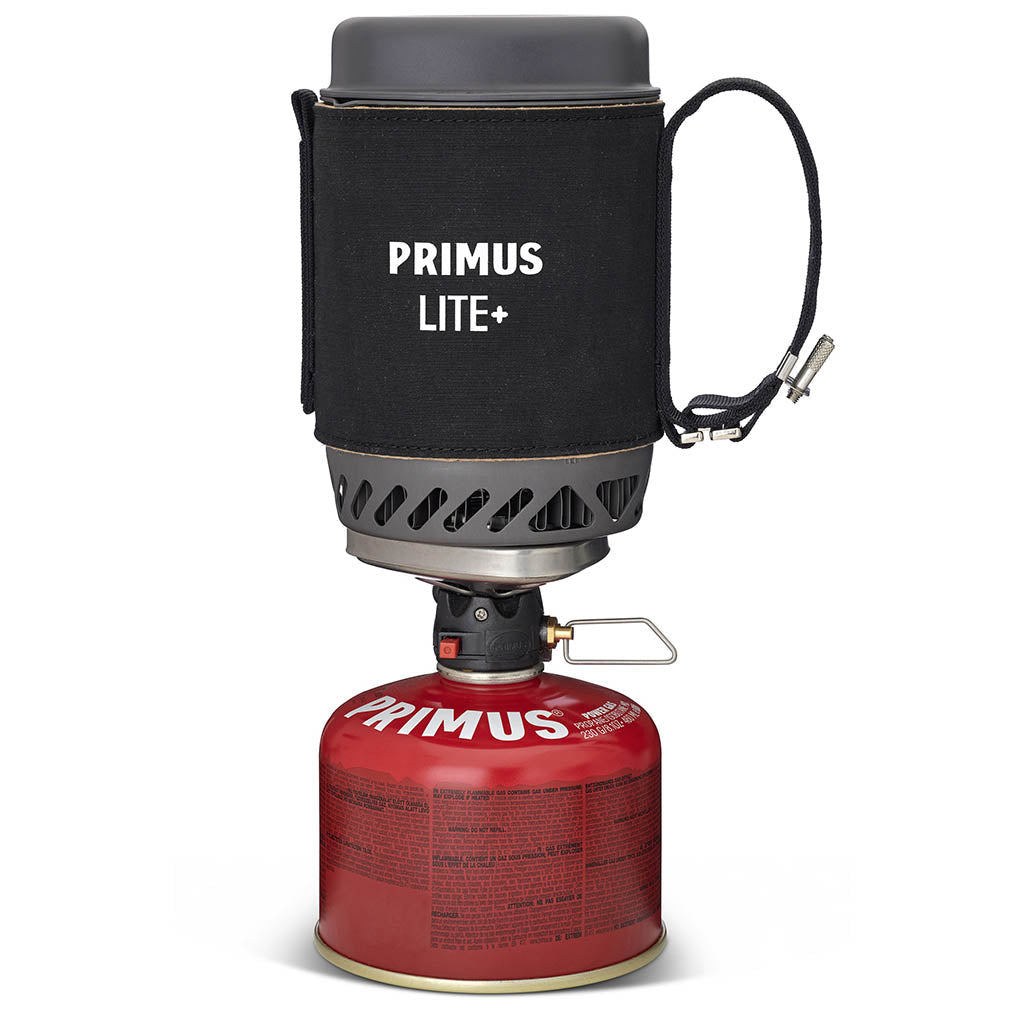 Lite Plus Stove System - Portable Camping Stove for Backpacking, Hiking & Outdoor Cooking | Compact Gas Burner with Windproof Design