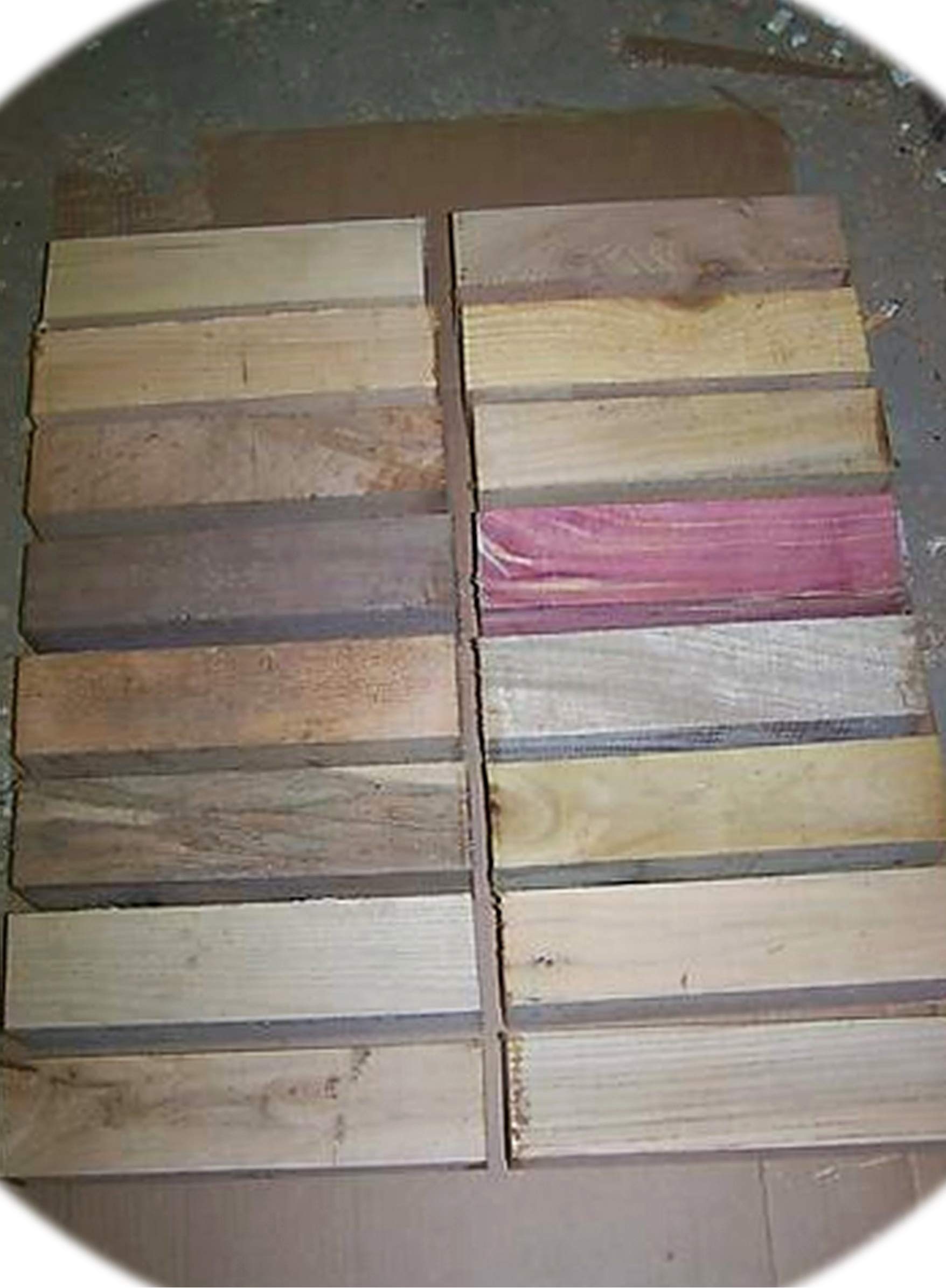 16-Piece Premium Wood Turning Blanks Set - 3x3x12 Inch Lathe Woodworking Supplies for Bowls, Pens & Crafts - InnaBest Moni-1075TO - Perfect for DIY Projects & Woodturning Gifts