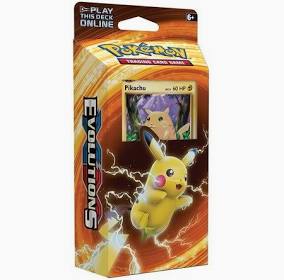 XY Celebrations Pikachu Power Theme Deck 2016 - Pokemon TCG Collectible Card Game for Battles & Trading | Perfect for Tournaments, Gifts & Pokemon Fans