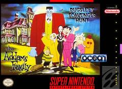 Addams Family Pugsley's Scavenger Hunt - Super Nintendo SNES Retro Game - Classic 90s Horror Adventure - Perfect for Halloween Gaming & Nostalgic Collectors