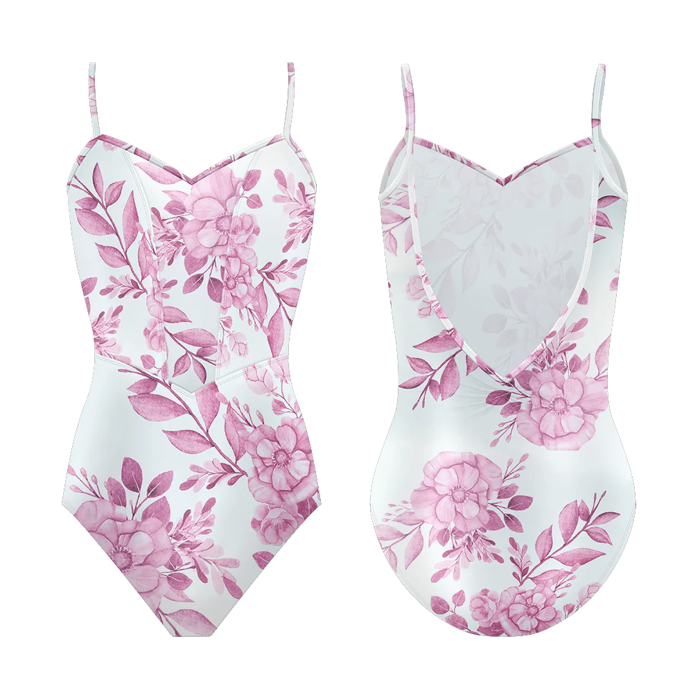 Jardin Roseplum Ballet Leotard for Women - Stretchy Dancewear for Ballet, Yoga & Gymnastics - Perfect for Dance Class, Performance & Workout