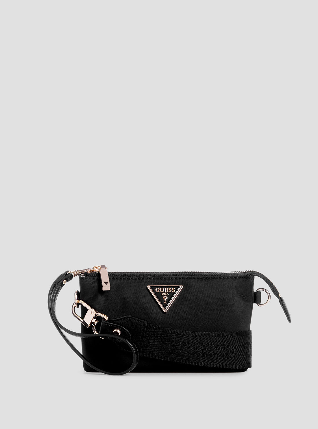 Black Latona Mini Top Zip Crossbody Bag for Women - Stylish & Compact Purse for Everyday Use, Travel, and Shopping