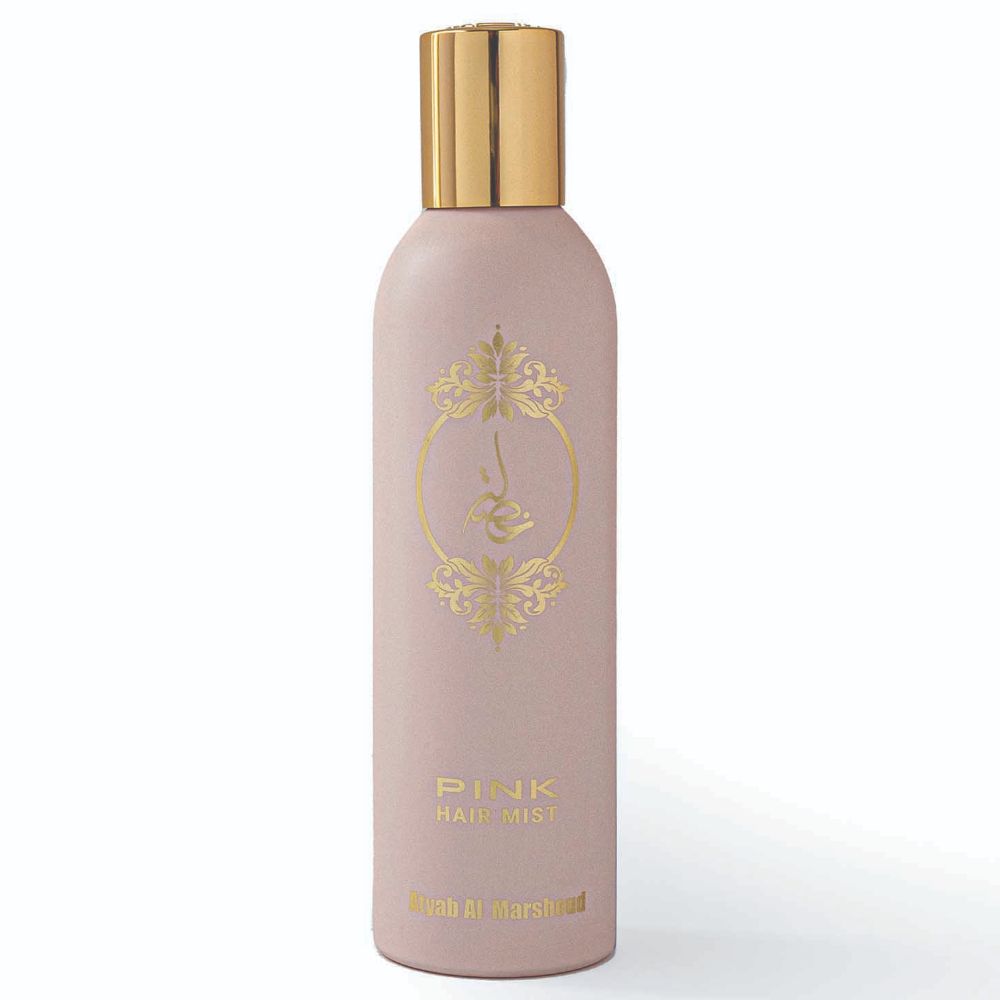 Khisla Pink Hair Mist 125ml - Hydrating & Shine Enhancing Hair Spray for Women | Perfect for Daily Styling, Salon Finish & Special Occasions