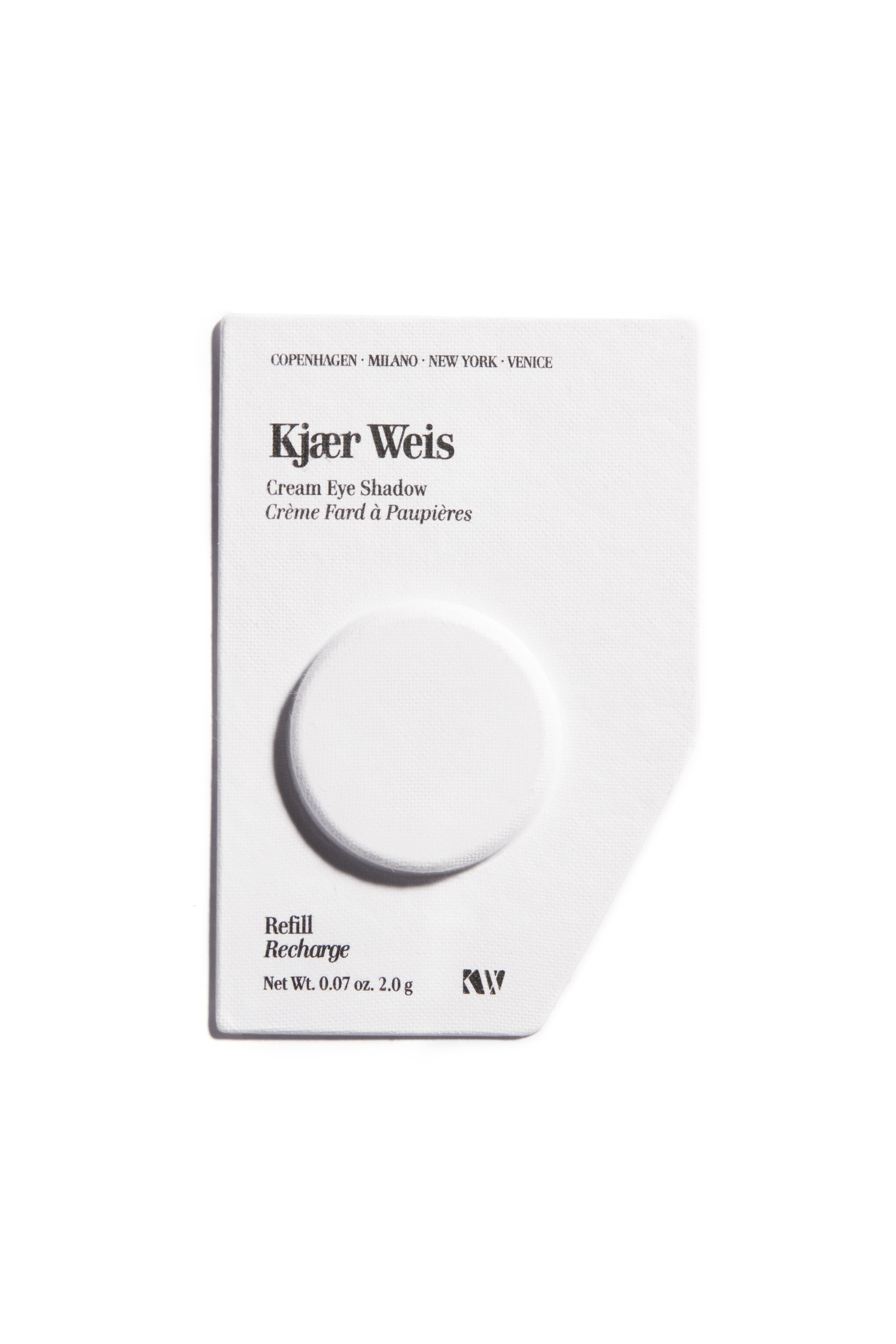Kjaer Weis Cream Eyeshadow Refill - Natural & Organic Makeup for Sensitive Eyes | Perfect for Everyday Wear & Special Occasions