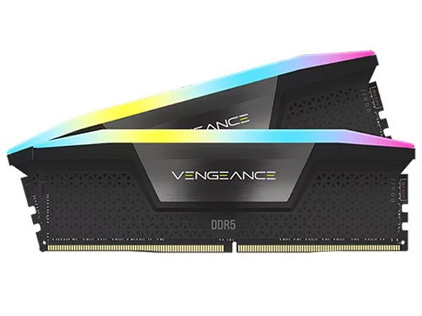Corsair Vengeance RGB Pro 32GB (2x16GB) DDR5 RAM 6000MHz CL36 - High Performance Gaming & Workstation Memory for PC Builds, Streaming, and Content Creation