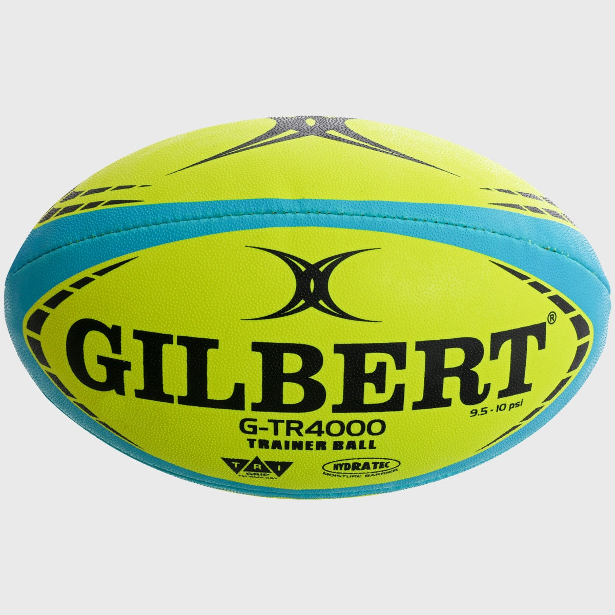 Gilbert G TR4000 Training Rugby Ball Size 5 - High Visibility Fluo Rugby Ball for Practice & Match | Perfect for Rugby Training, Games & Outdoor Sports Activities