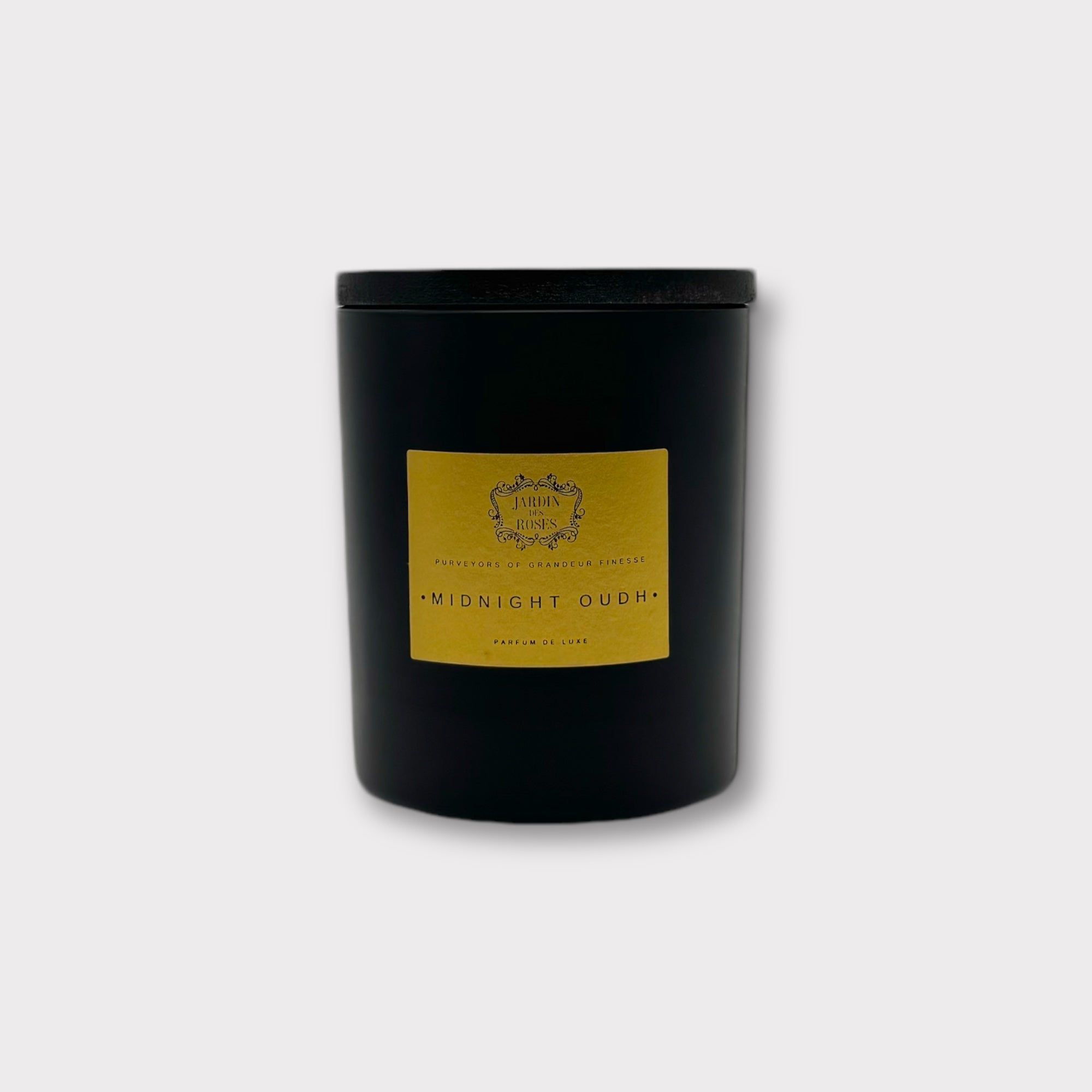 Midnight Oudh Scented Candle - Premium Aromatherapy Soy Wax Candle for Home, Spa & Romantic Nights - Long Lasting Fragrance for Relaxation & Stress Relief