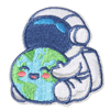 NASA Astronaut Embroidered Patch - Space Mission Badge for Jackets, Hats & Backpacks - Perfect for Cosplay, Collectors & Space Enthusiasts