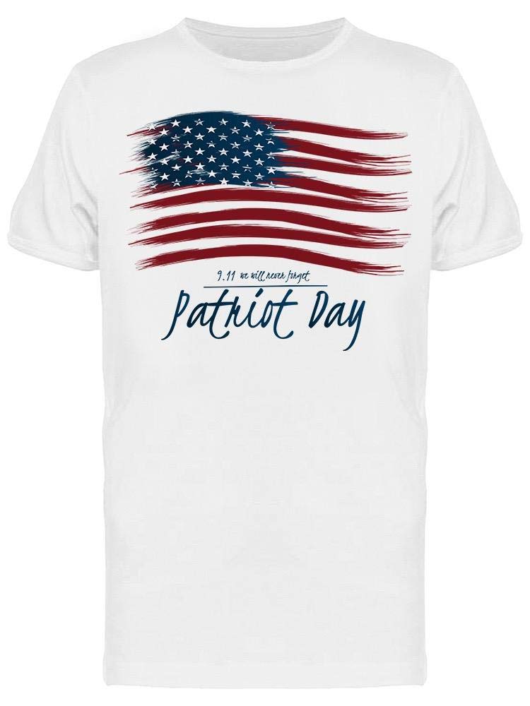 Patriotic American Flag T-Shirt for Men - Comfortable Cotton Tee for Patriot Day, 4th of July & Memorial Day Celebrations