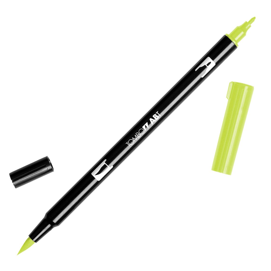 Tombow Dual Brush Pen Art Markers - 6-Pack Chartreuse 133 | Premium Water-Based Brush Pens for Calligraphy, Lettering & Illustration | Perfect for Bullet Journals, Scrapbooking & DIY Crafts