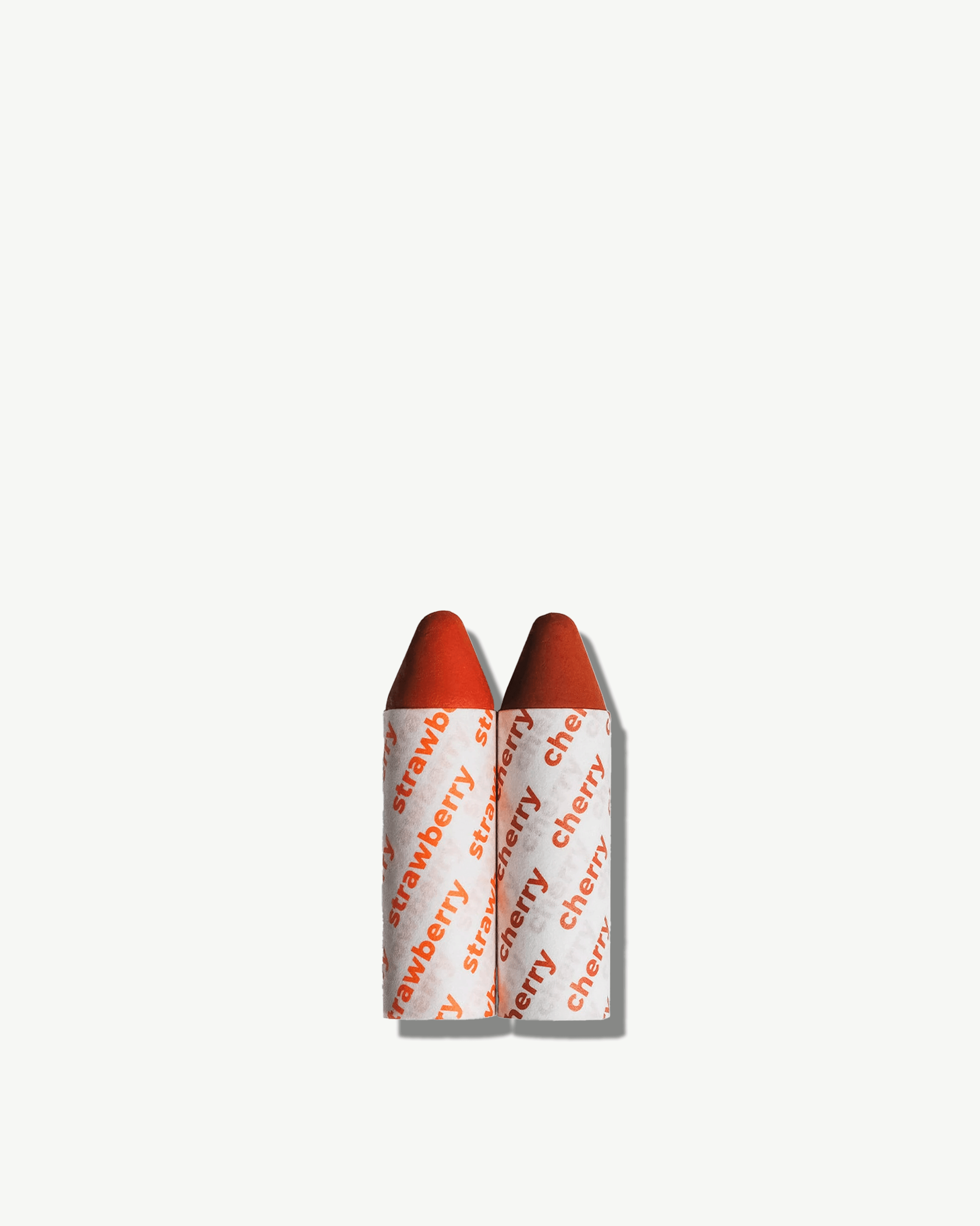 Strawberry & Cherry Lip Balm Duo - Hydrating & Moisturizing Lip Care for Dry Lips - Perfect for Winter, Travel, and Everyday Use