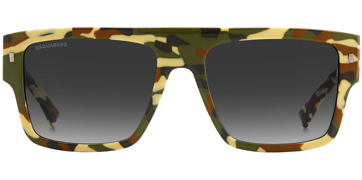 Original Dsquared2 Icon ICON0003S 06DB 9O Sunglasses - Luxury Designer Shades for Men & Women - Perfect for Outdoor Activities, Travel & Fashion Statements