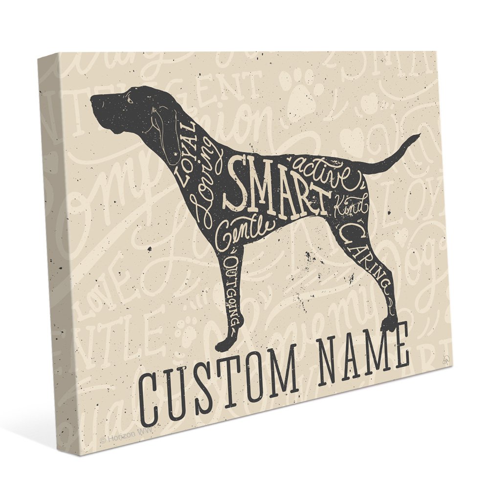 Custom Brown English Pointer Dog Wall Art Print - Personalized Pet Portrait for Home & Office Decor - Perfect for Dog Lovers & Animal Themed Spaces