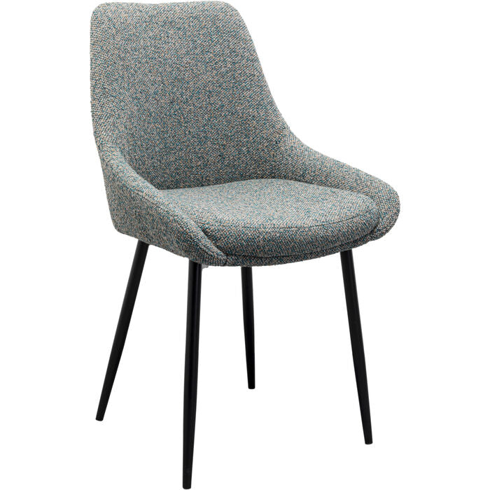 KARE Design East Side Melange Chair - Modern Accent Chair for Living Room, Bedroom & Office Decor