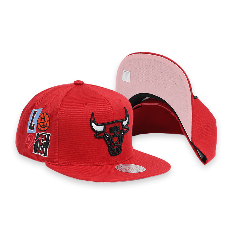 Chicago Bulls All Love Snapback Hat - Official NBA Licensed Adjustable Baseball Cap for Men & Women - Perfect for Basketball Games, Streetwear Fashion & Sports Fans