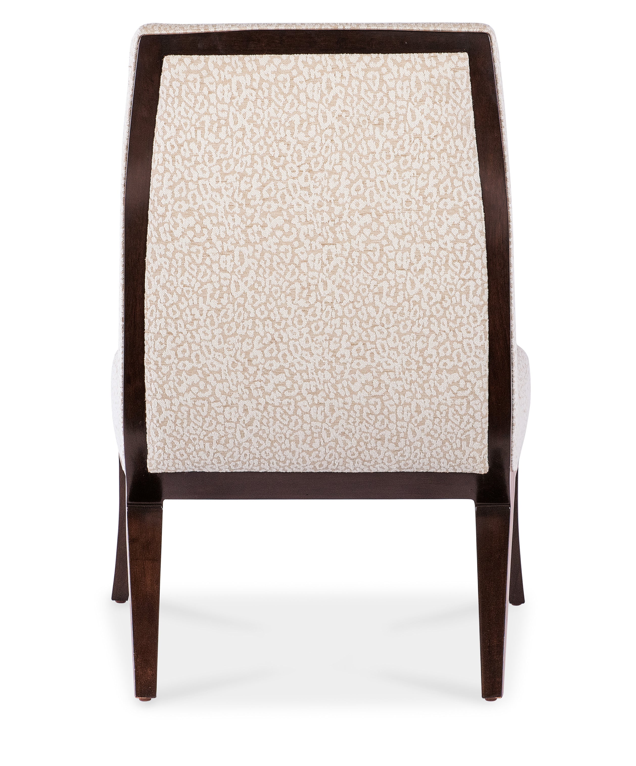 Bella Slipper Chair - Comfortable Upholstered Accent Chair for Living Room, Bedroom & Office - Soft Fabric Modern Lounge Chair with Sturdy Wooden Legs