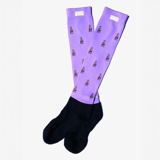Lettia Thelwell Padded Boot Socks - Warm Winter Socks for Women - Cozy Knit Socks for Boots, Hiking & Outdoor Activities