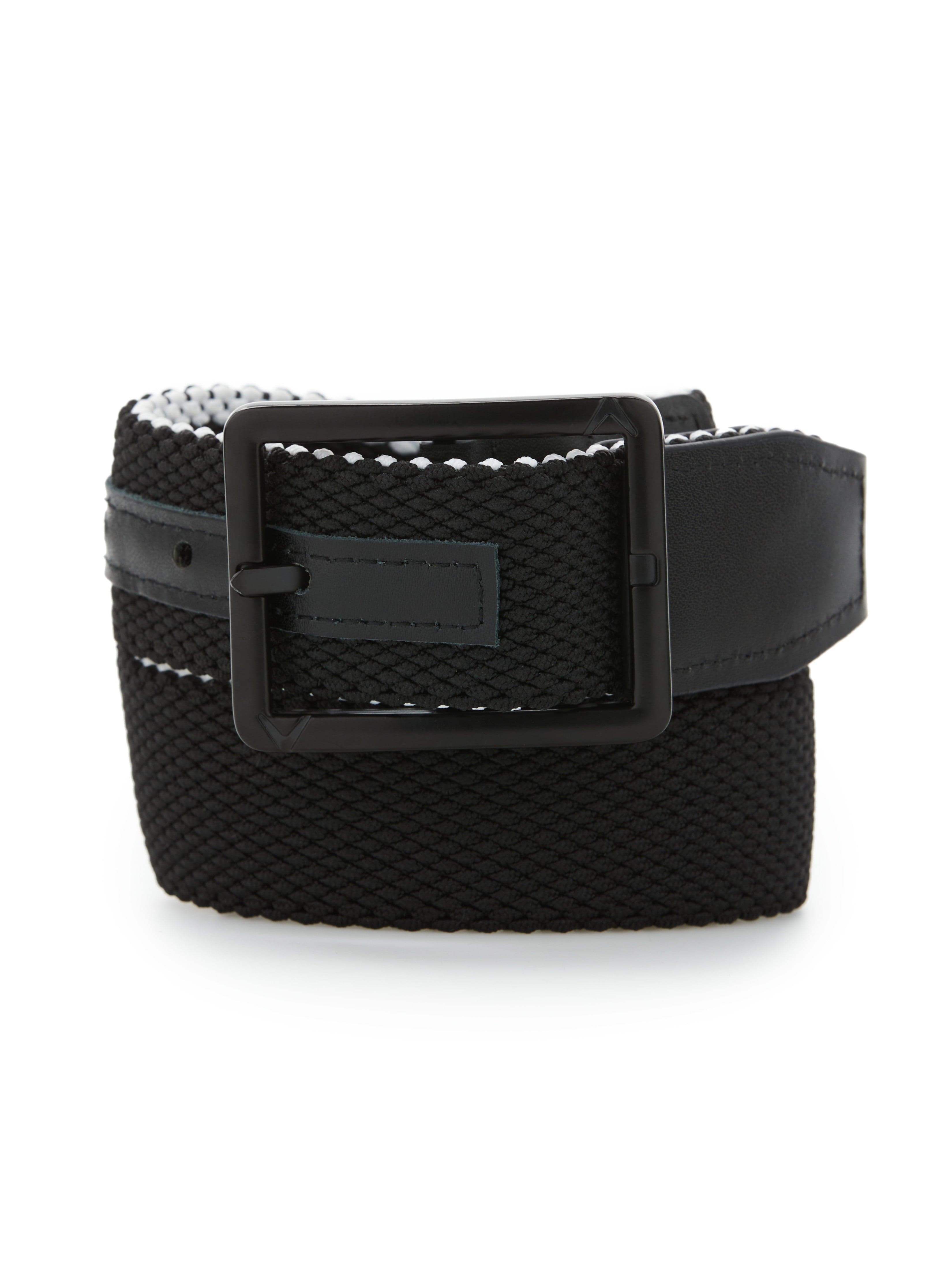 Men's Striped Stretch Belt - Adjustable & Comfortable Waistband for Casual & Business Wear | Perfect for Jeans, Chinos & Office Pants | Durable & Stylish Accessory