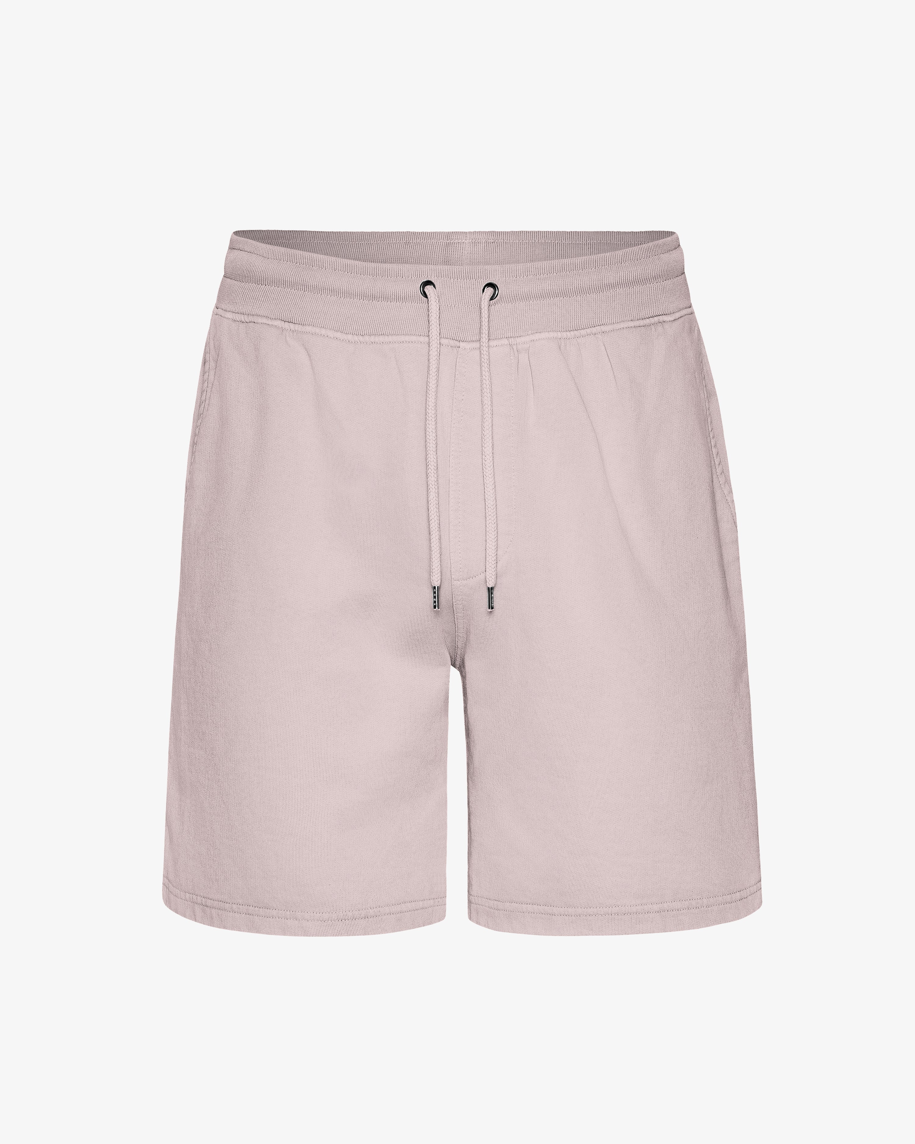 Classic Organic Cotton Sweatshorts for Women - Faded Pink | Comfortable Lounge Shorts for Yoga, Running & Relaxing at Home