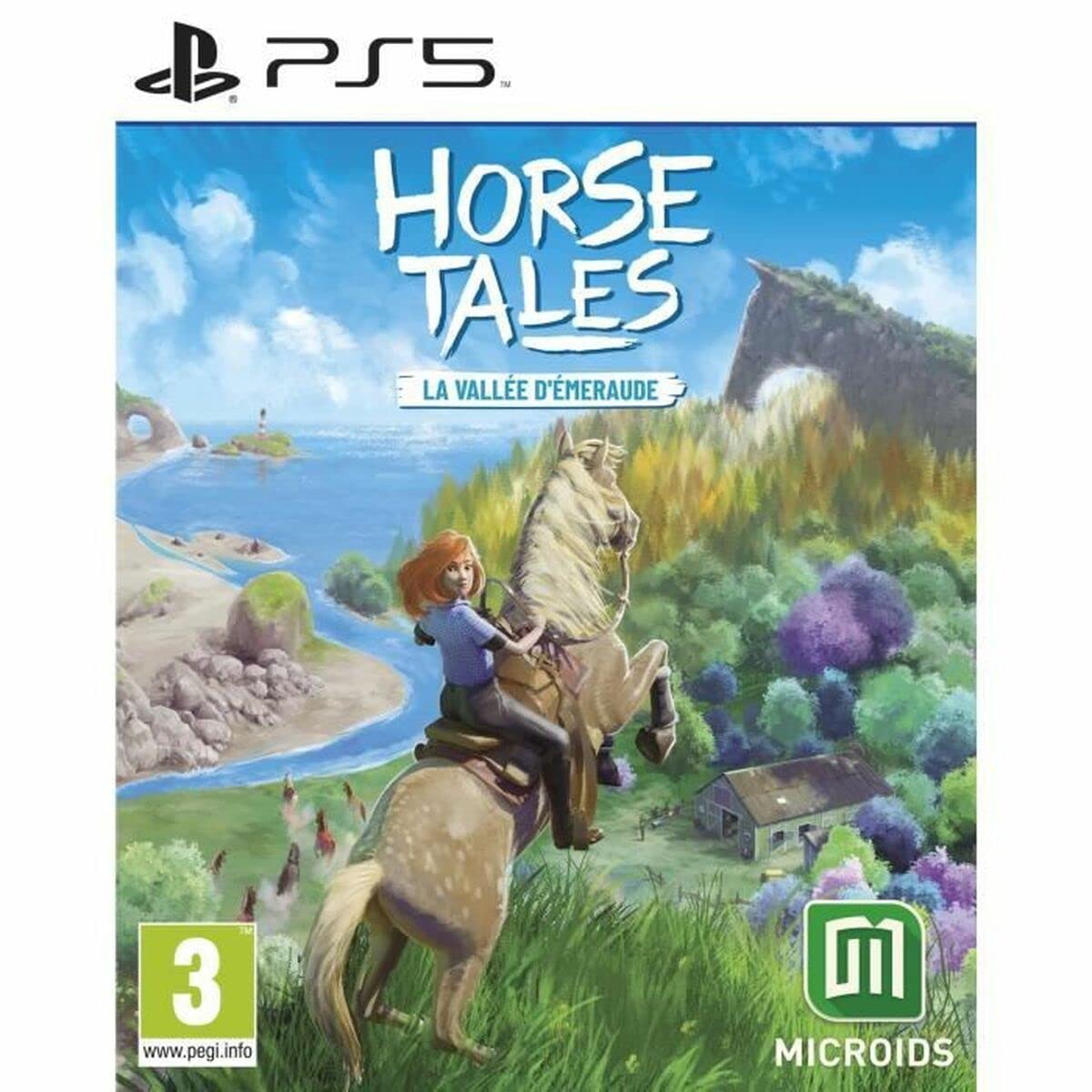 HORSE TALES - Emerald Valley PS5 Game | Adventure & Simulation for Horse Lovers | Explore Open World, Train Horses & Complete Quests | Perfect for Kids & Family Gaming Nights