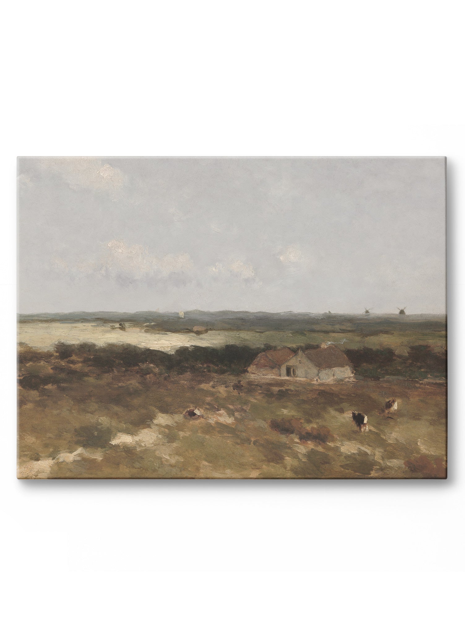 Dune Landscape Canvas Wall Art - Stunning Desert Scenery Print for Home & Office Decor - Perfect for Living Room, Bedroom, or Office Wall Decor