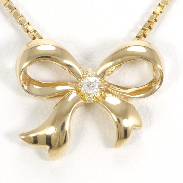 18K Yellow Gold Diamond Necklace for Women - Elegant Pendant Necklace with Real Diamonds - Perfect for Anniversary, Wedding & Special Occasion Gifts