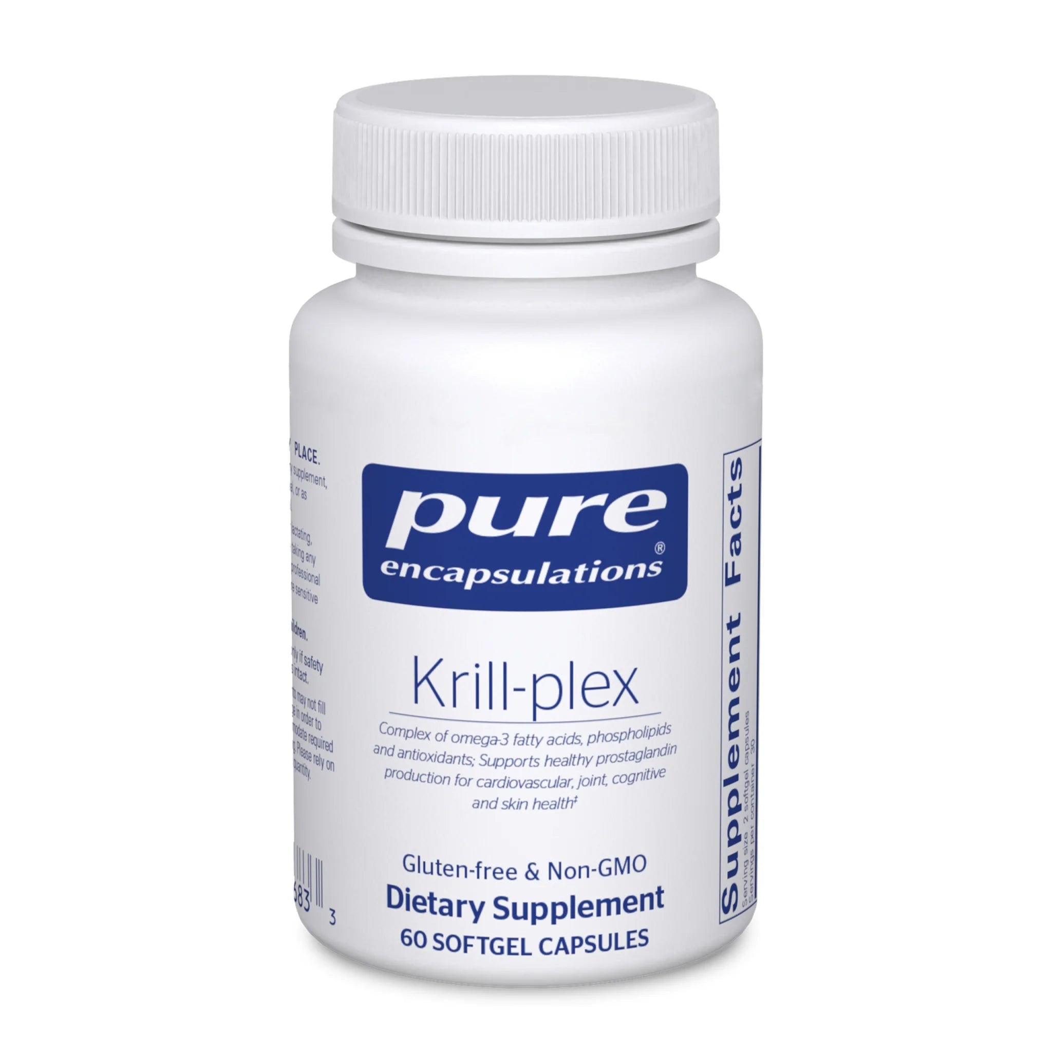 Premium Krill Oil Supplement 60 Softgels - Supports Heart, Brain & Joint Health - Omega-3 Rich for Enhanced Wellness - Perfect for Daily Health Routine & Active Lifestyle